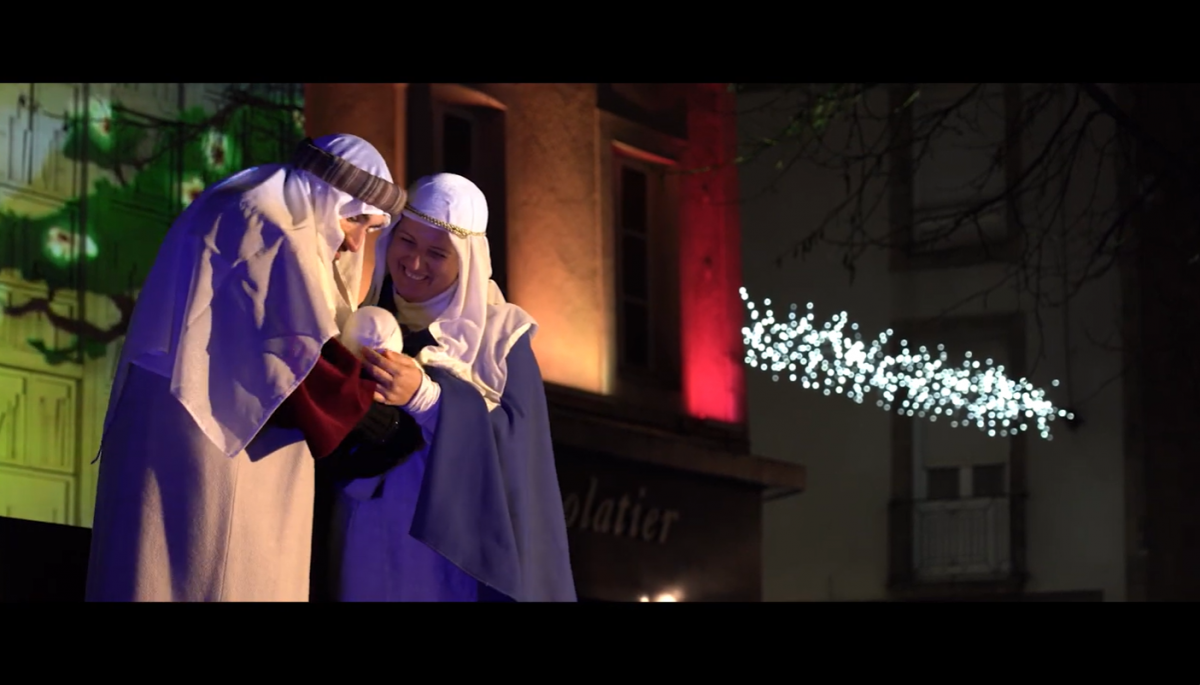 Spectacle de la cr&egrave;che vivante