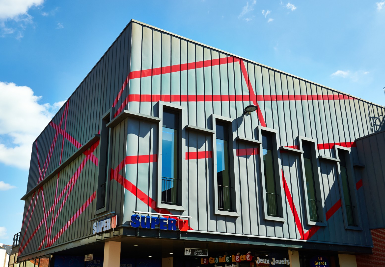 Cholet Arcades Rougé François Morellet - &copy; Alain Martineau