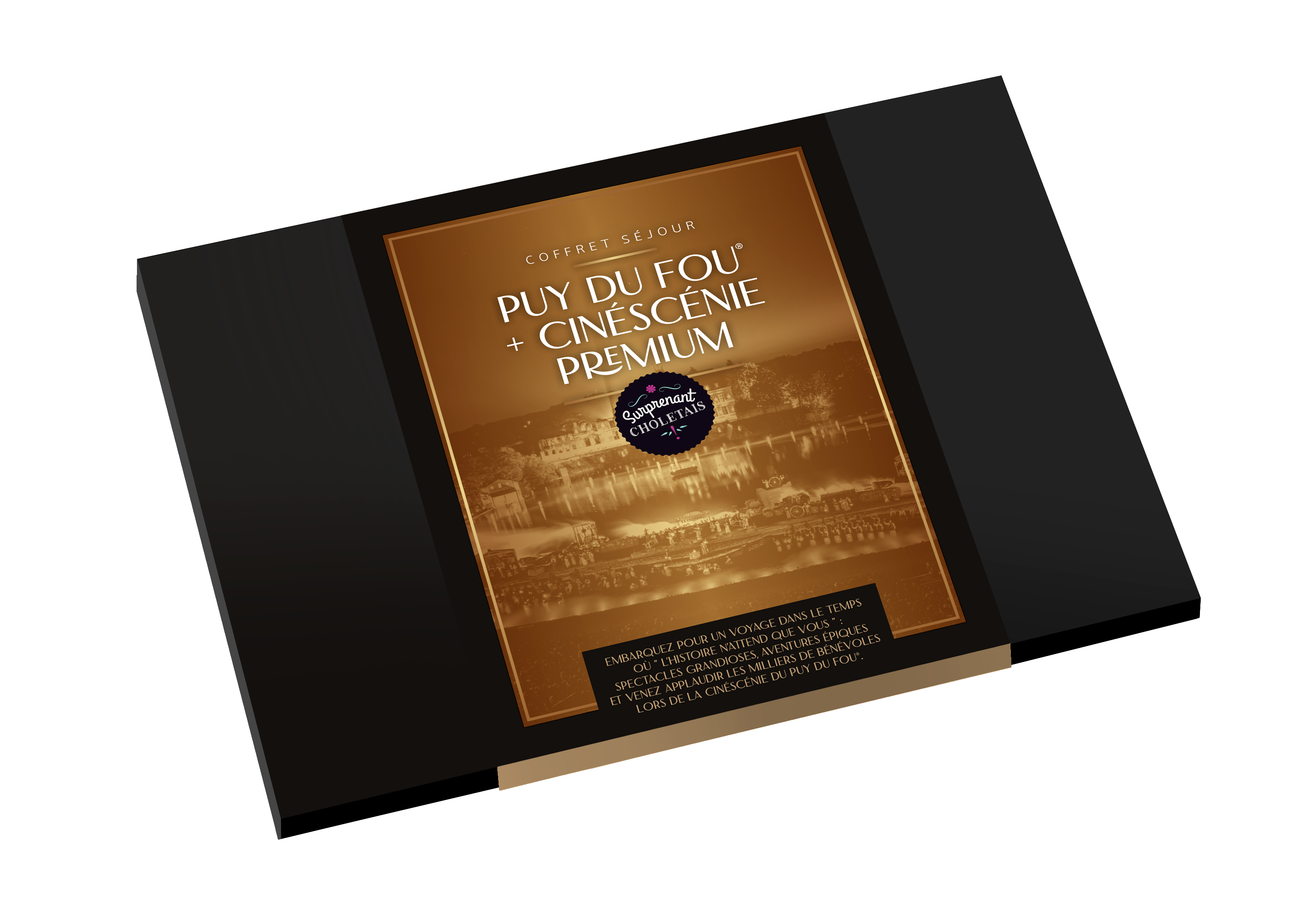 Coffret séjour Puy du Fou + Cinéscénie Premium