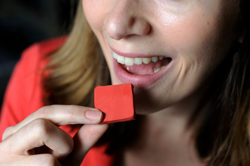 Mouchoir de Cholet en chocolat - © Jean Sébastien EVRARD