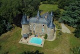Cholet Tourisme Chambres d'hôtes Château Piscine La Frogerie Maulévrier