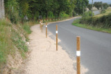 Chemin-sécurité route de St Christophe du Bois - Le Puy St Bonnet