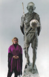 Sculptures Art Portrait Statues Bronze Argile Monumental Jardin Martine Vaugel