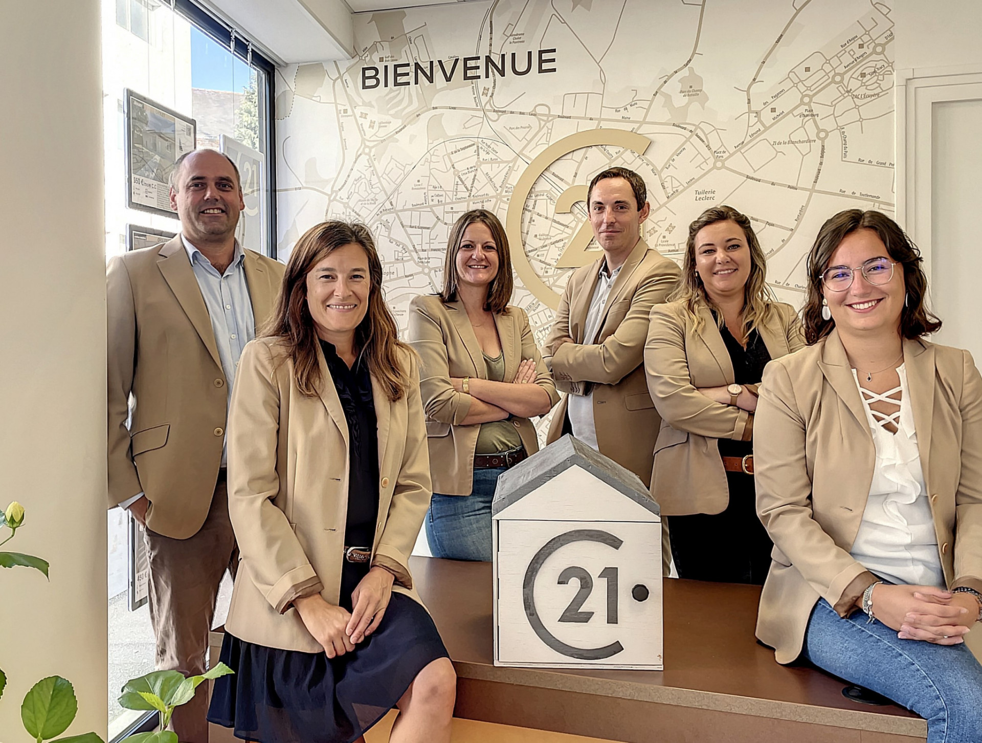 century 21 agence immobilière cholet arcades rougé