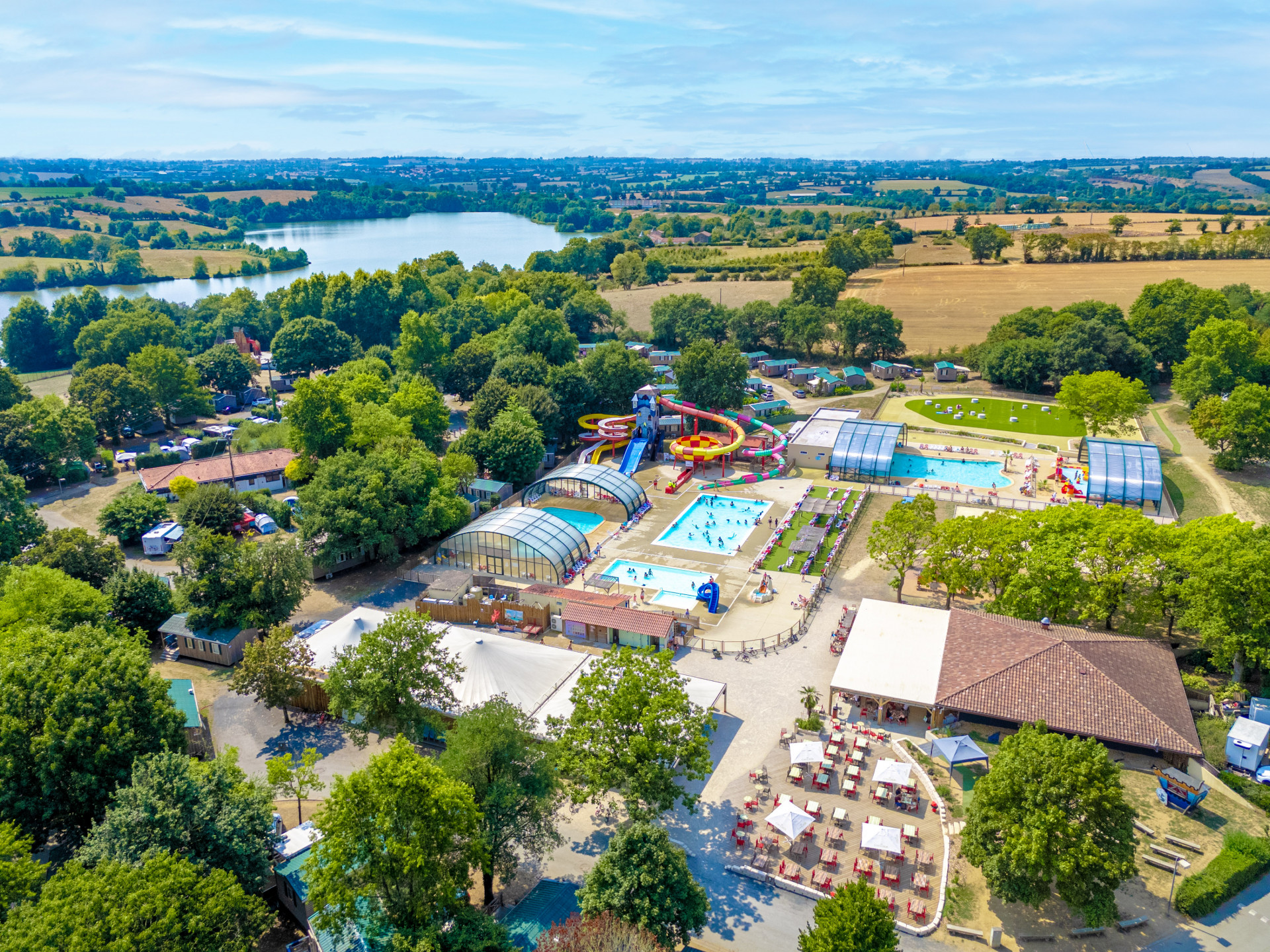 camping-cap-fun-lac-de-ribou-vue-a-rienne-laurent-remazeilles camping-cap-fun-lac-de-ribou-vue-a-rienne-laurent-remazeilles