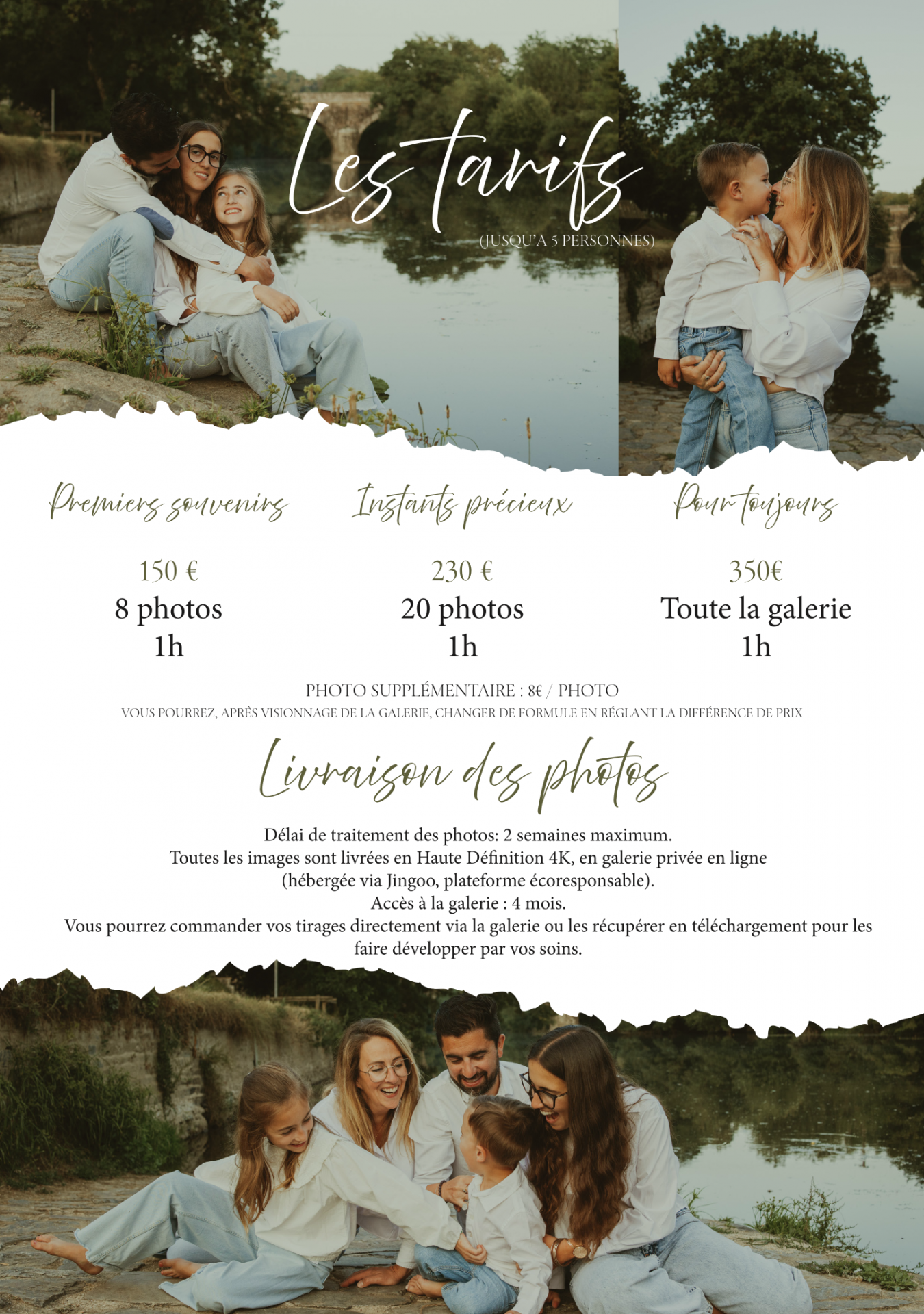 Tarifs - © le temps d'un instant le temps d'un instant photographe cholet