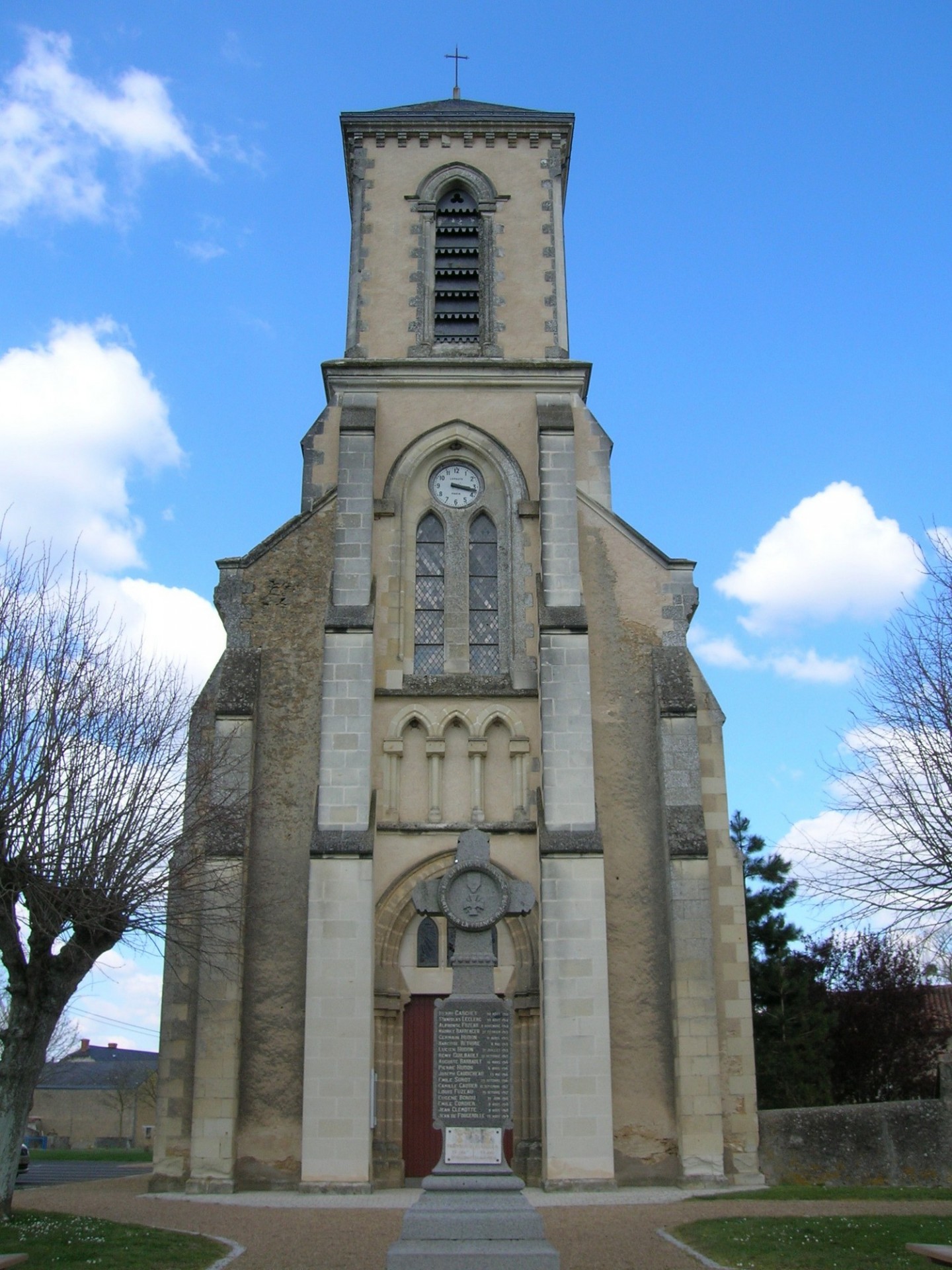 Cholet Tourisme Eglise Tancoigné Lys Haut Layon