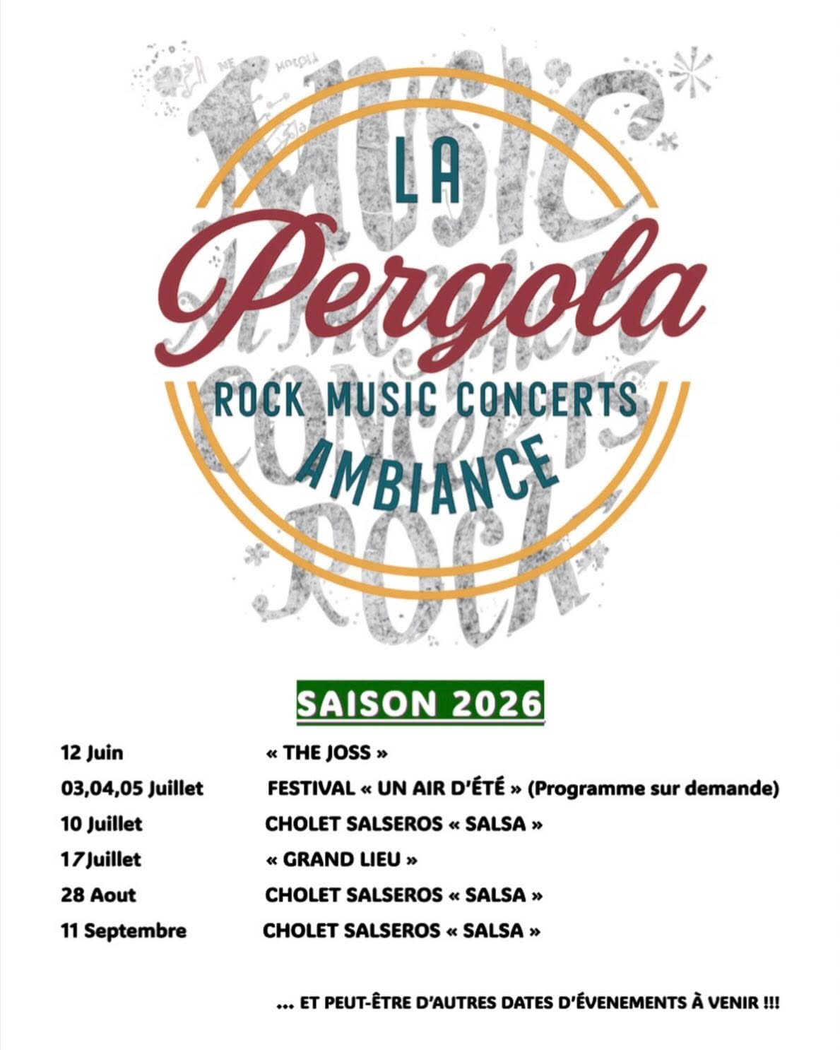 la-pergola-cholet-programme-des-soirees-2026 la-pergola-cholet-programme-des-soirees-2026