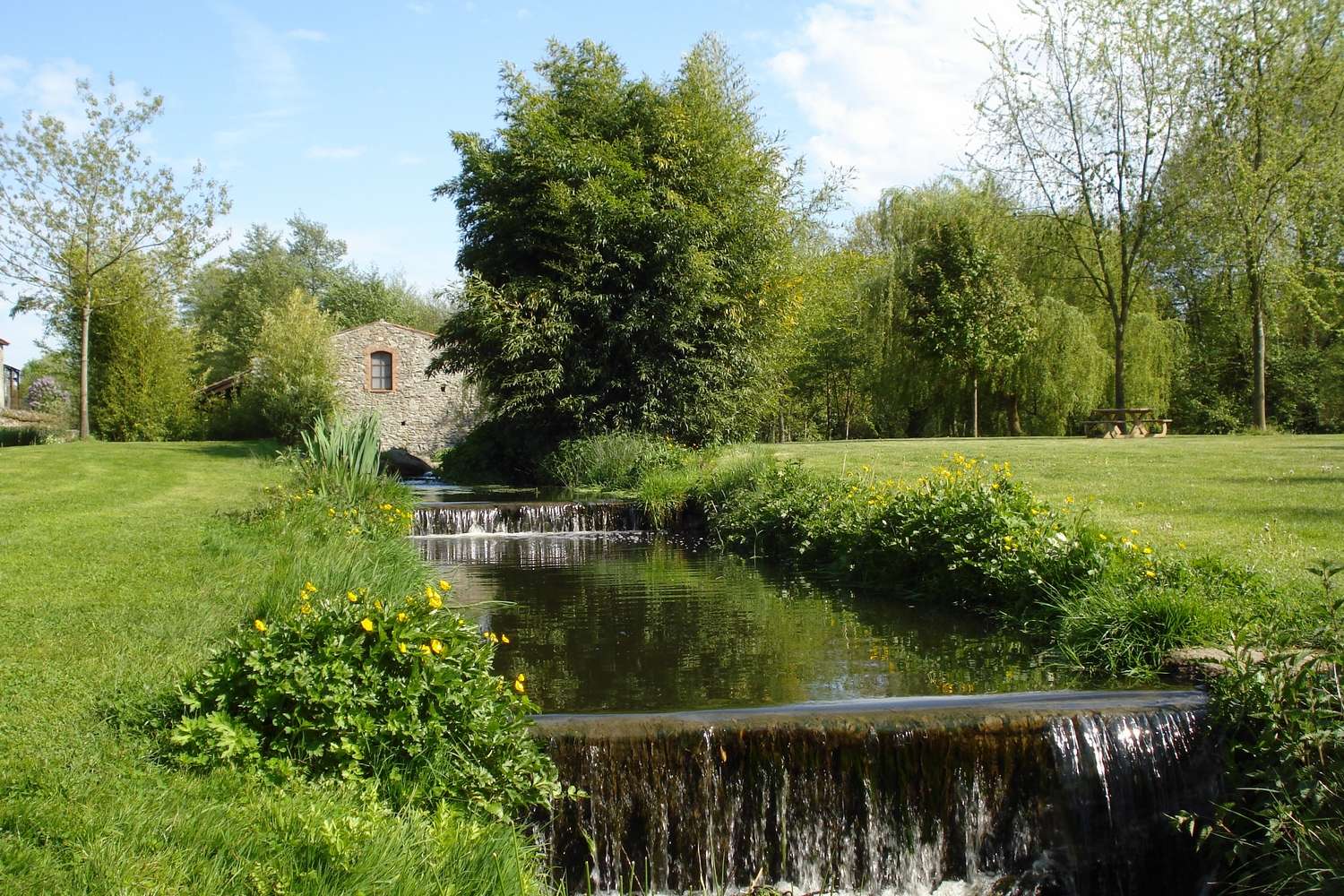 Cholet tourisme nature lieux de visite randonnée sentier d'interprétation moulin de la cour La Séguinière bords de Moine pêche aire de pique-nique