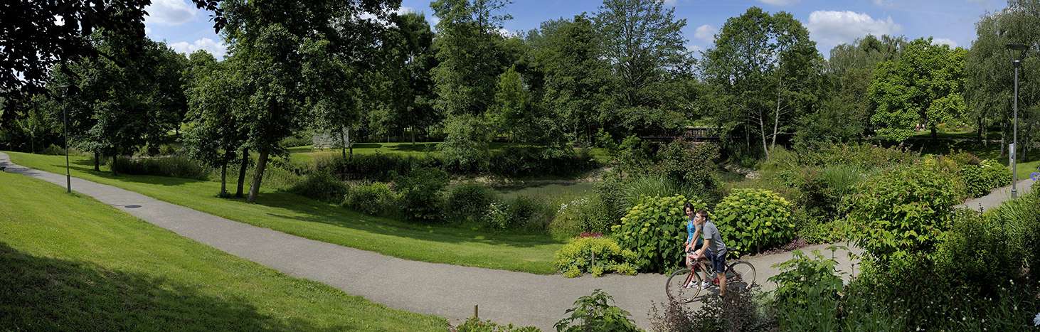 Cholet tourisme Parc de Moine nature jardin promenade lieux de visites