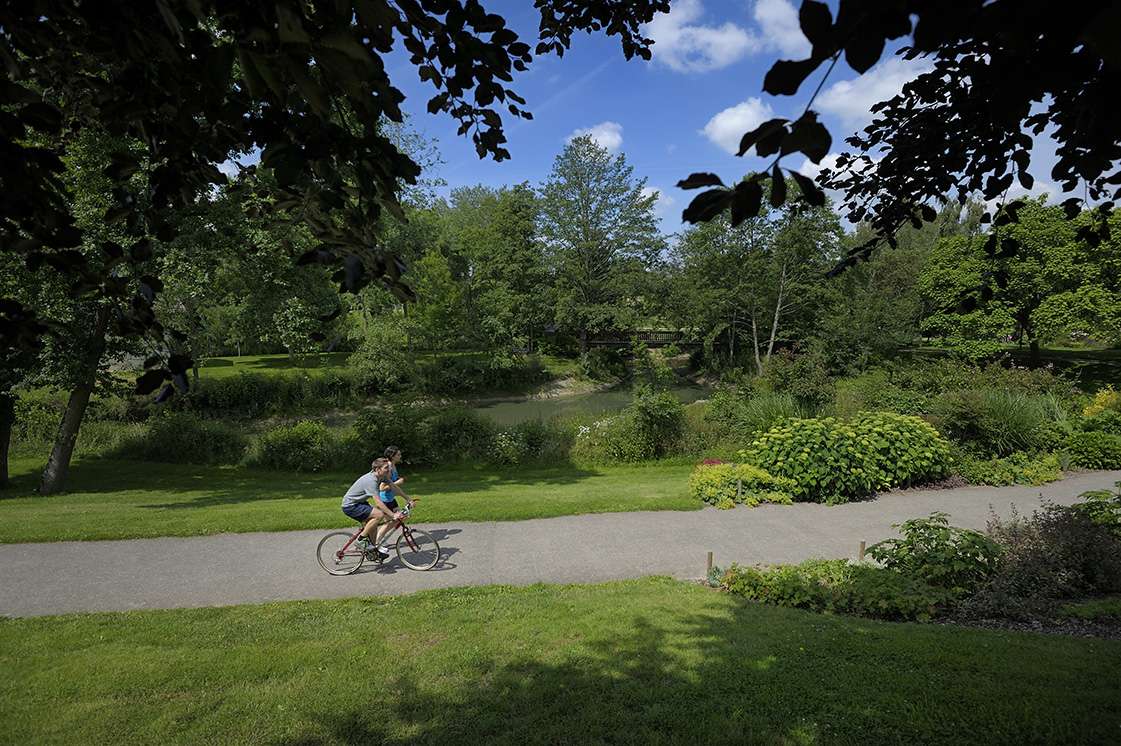 Cholet tourisme Parc de Moine nature jardin promenade lieux de visites