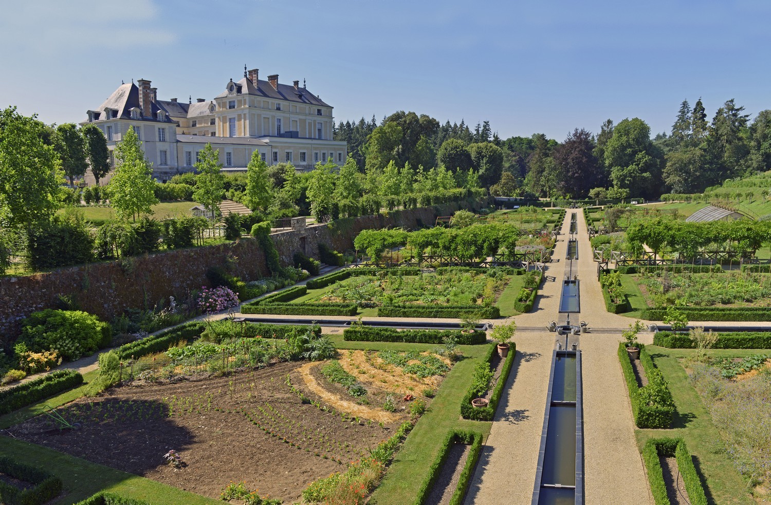 Potager Château Colbert Maulévrier