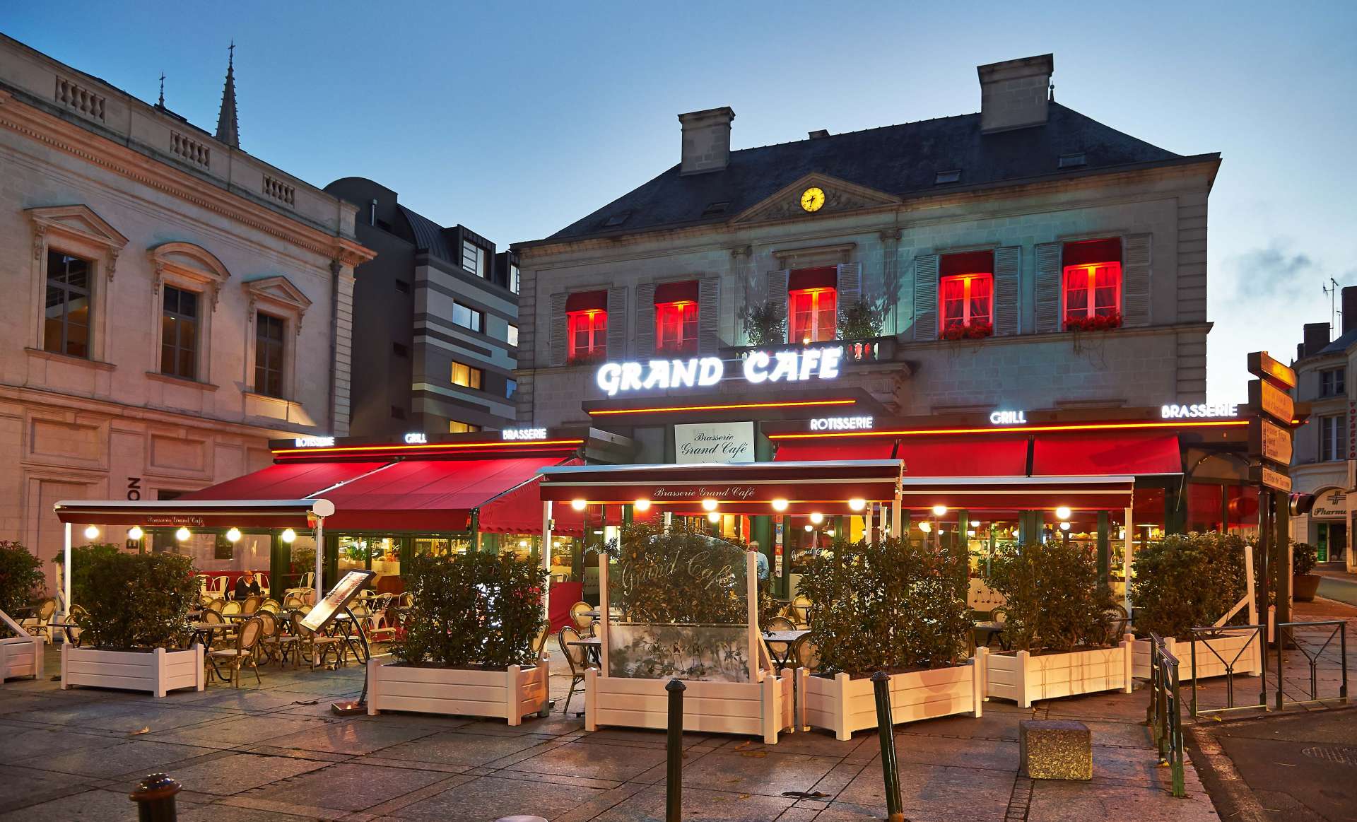 Cholet tourisme brasserie le grand café centre ville