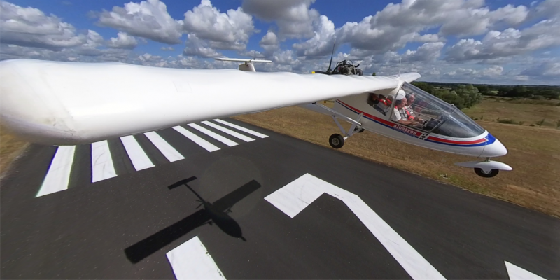 Ecole de pilotage - © Jean Marc Paupert aerodrome de Cholet, cadeau, plaisir, bapteme de l'air, brevet ulm, offrir