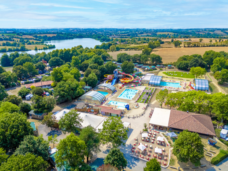 camping-cap-fun-lac-de-ribou-vue-a-rienne-laurent-remazeilles