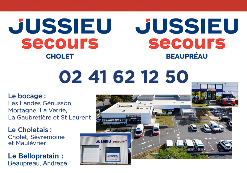 Ambulances choletaises - © Jussieu Secours cholet tourisme jussieu ambulances choletaises