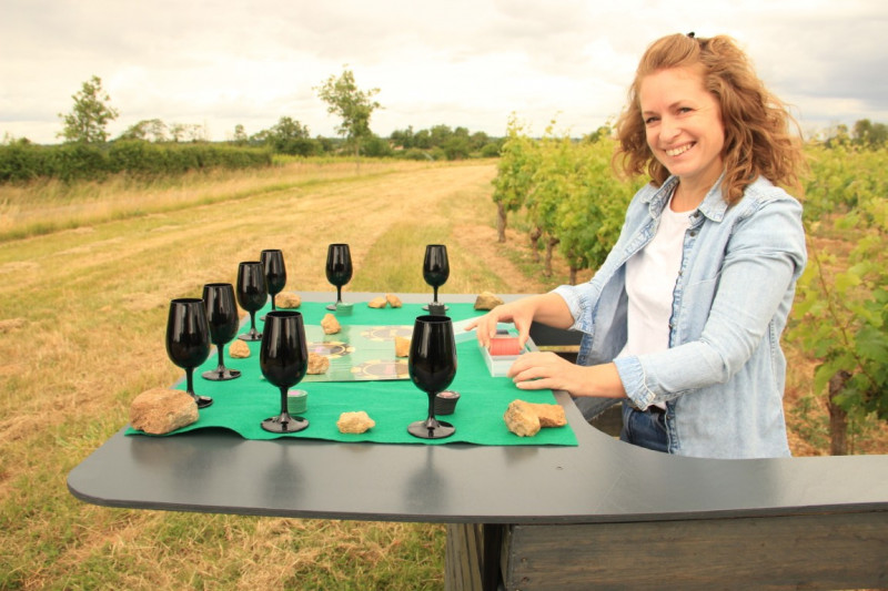 Mobylettes Vintages Vignoble Activité Route des Vins Haut-Layon