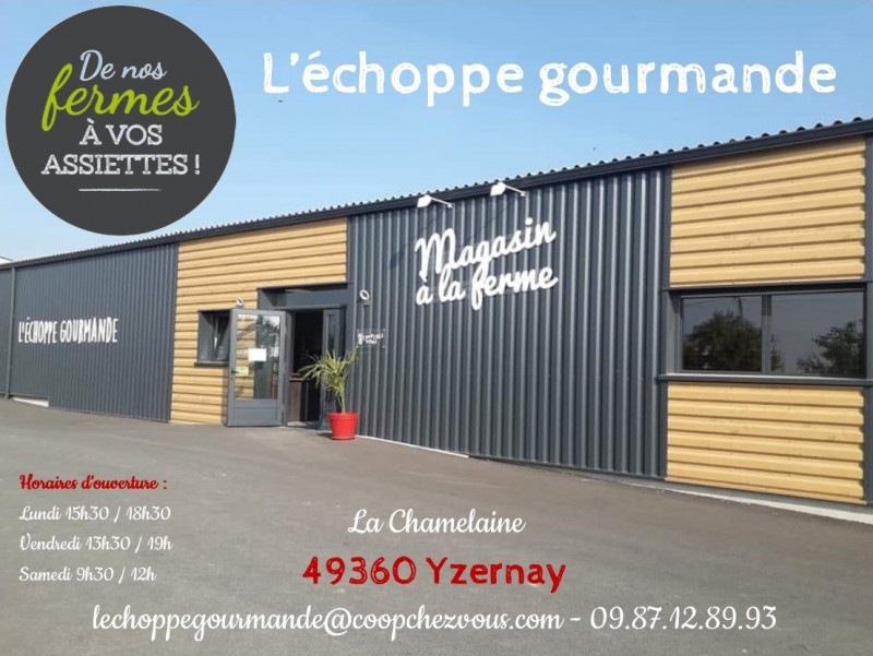 echoppe gourmande magasin à la ferme yzernay