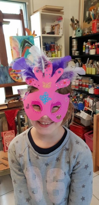 Masque Sy & Co - © Sylvie Coiffard-Cailleau atelier sy & co cholet
