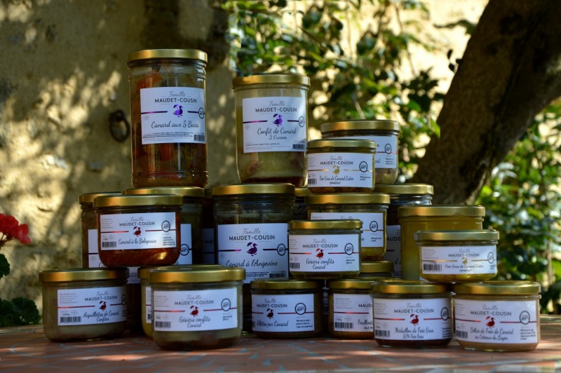 Cholet Tourisme Nueil-sur-Layon Foie Gras Canard Produits locaux Gourmands