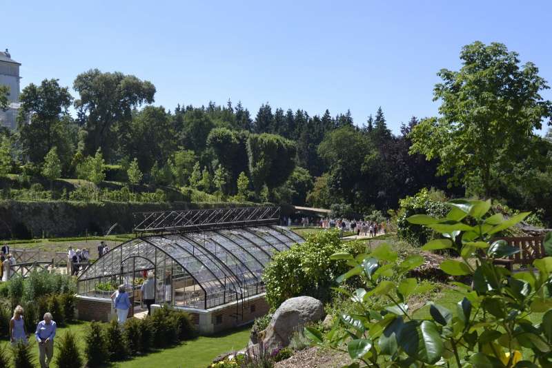 Potager du Château Colbert, Maulévrier - © Château Colbert Cholet tourisme lieux de visites chateau colbert potager maulévrier nature jardin