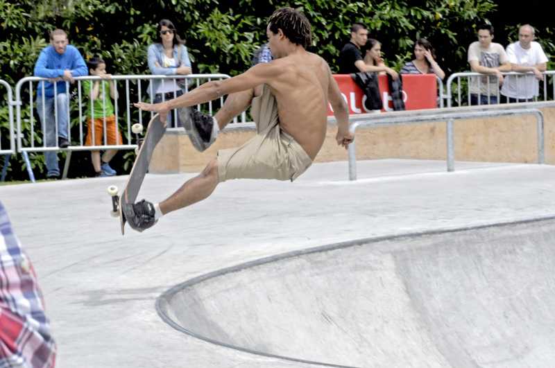 Skatepark - Cholet - © Mathilde Richard Cholet tourisme skatepark glisse roller skateboard rider