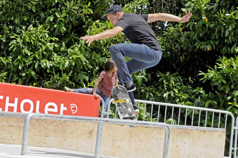 Skatepark - Cholet - © Mathilde Richard Cholet tourisme skatepark glisse roller skateboard rider