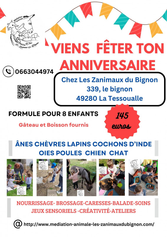 Viens fêter ton anniversaire