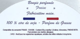 Bougie parfumée - Fraise