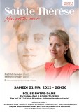 Concert de Mathilde Lemaire : Sainte-Thérèse de Lisieux, Ma petite voix.