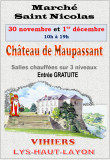 Marché Noël Saint-Nicolas Cadeaux Idées Artisanat Produits Locaux Vihiers Château