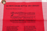 Mouchoir de Cholet sérigraphié - chanson