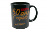 Mug collector 50 ans Cholet Basket - Noir