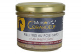 Rillettes au foie gras et magret fumé