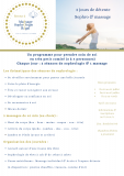 Séjour / stage bien-être (sophrologie et massages)