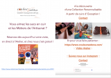 agenda manifestation visite d'entreprise couleursedona création maroquinerie