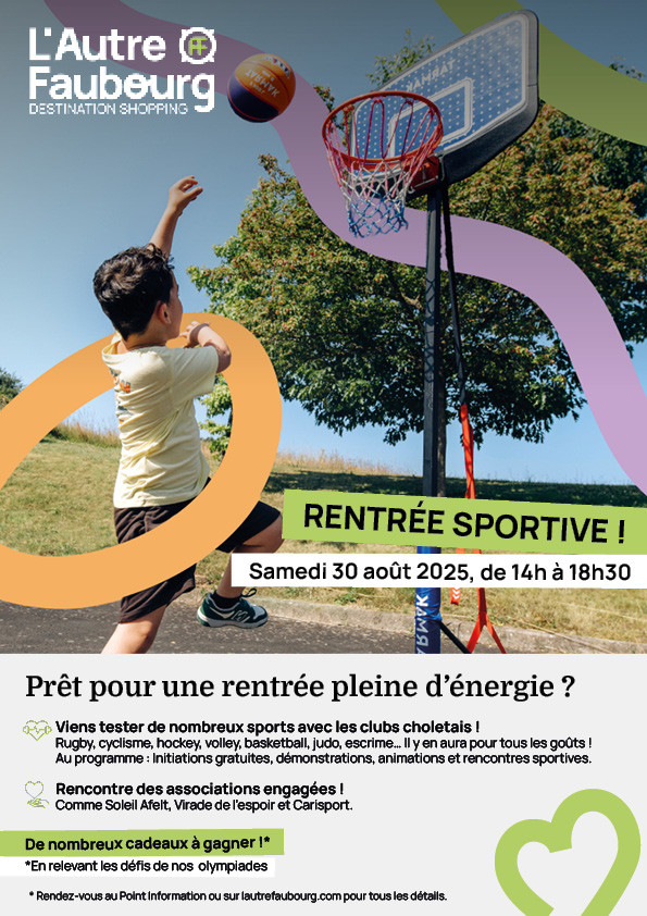 rentrée sportive l'Autre Faubourg Cholet