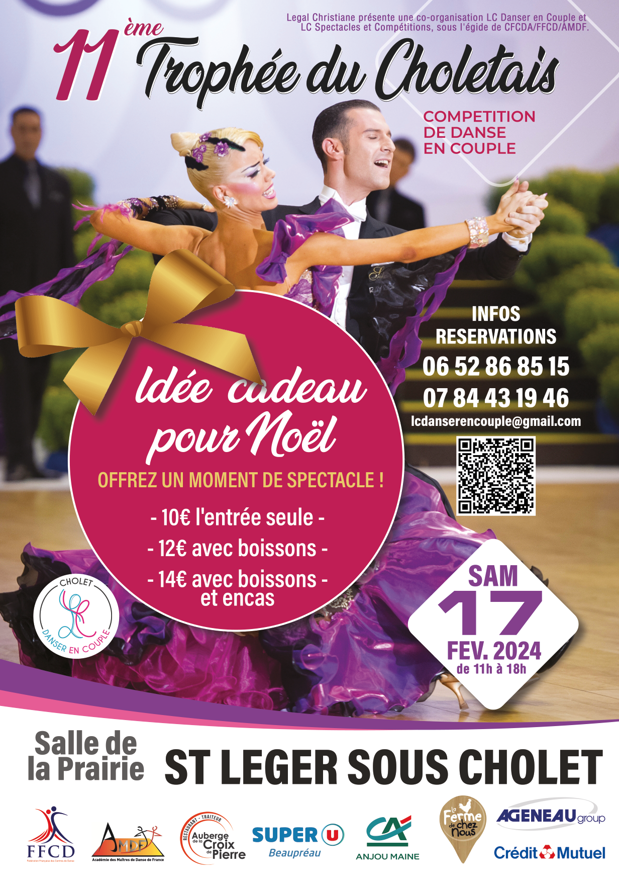 Agenda manifestation 11e trophée du Choletais