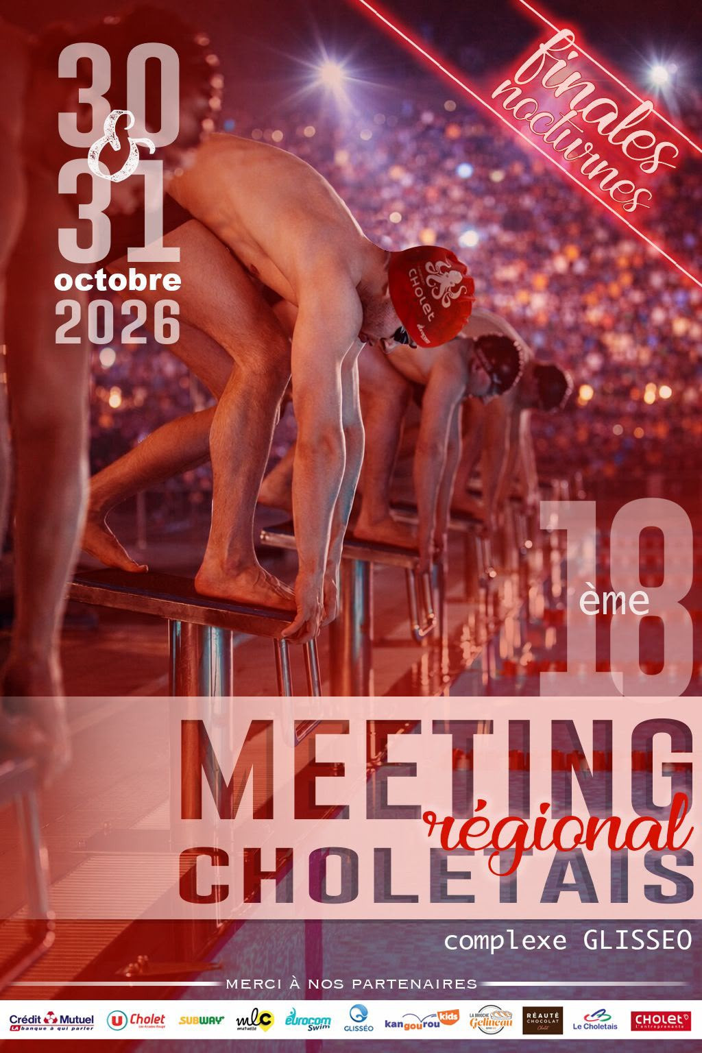 18ème Meeting du Club Aquatique Choletais - © CAC natation 18ème Meeting du Club Aquatique Choletais