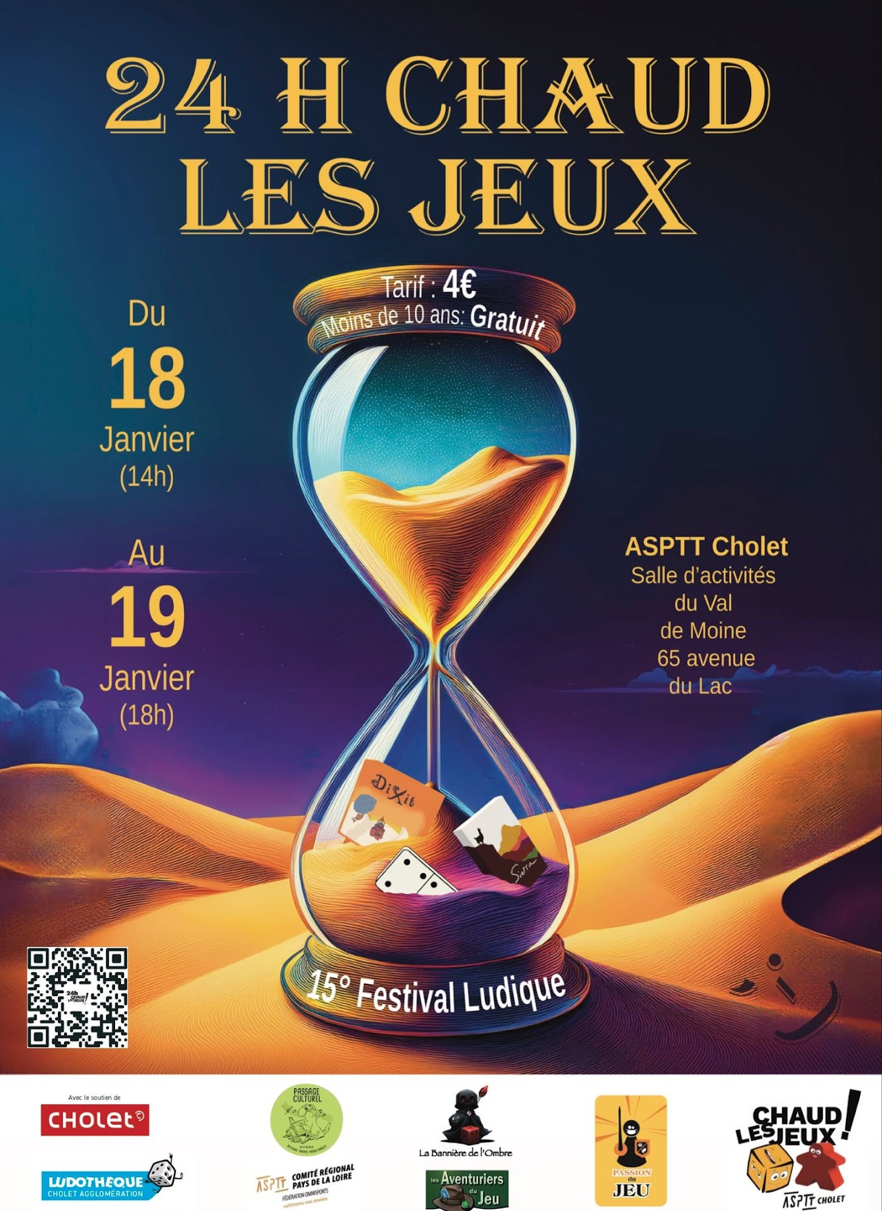 24h Chaud les Jeux asptt cholet