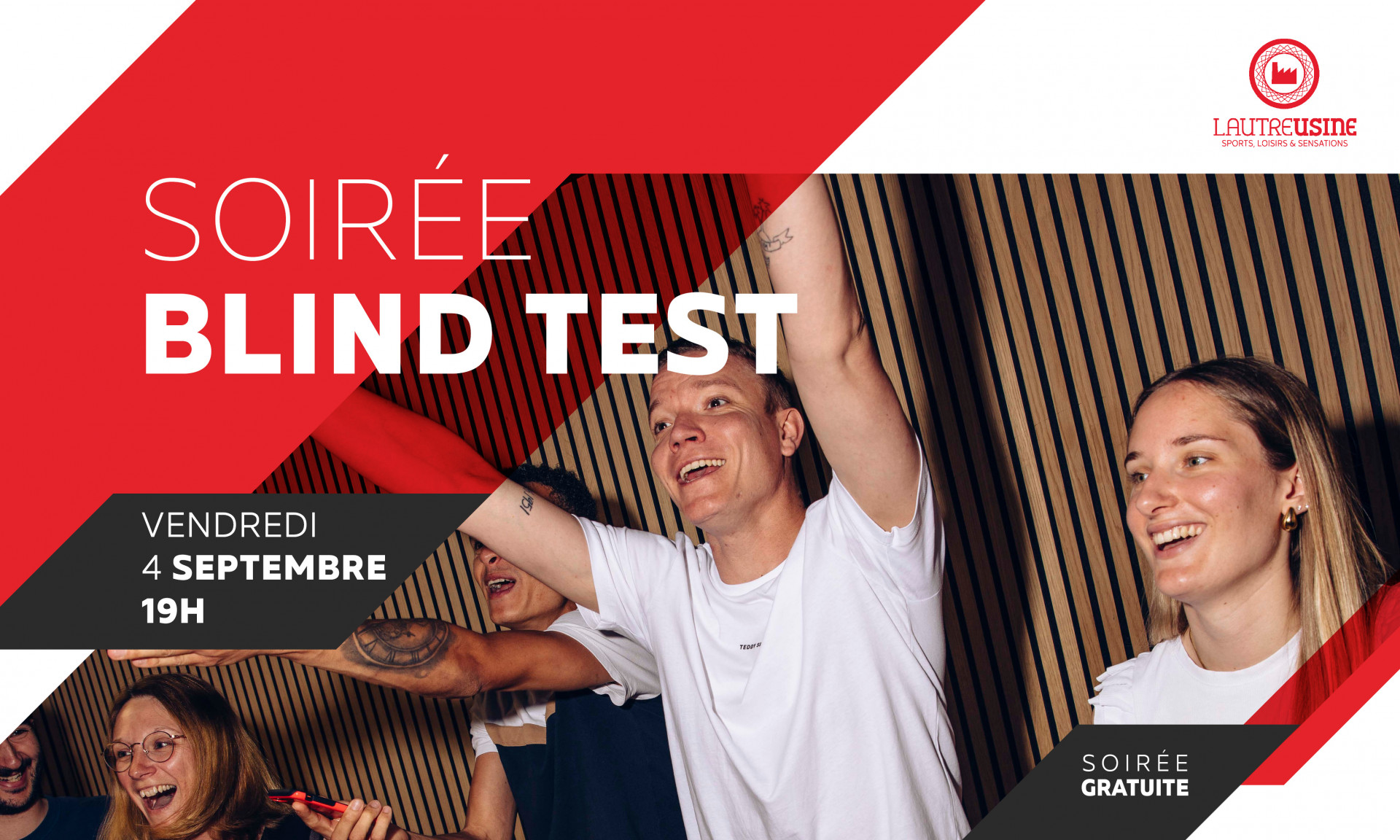Soirée blind test - © L'Autre Usine soirée blind teste l'autre usine cholet