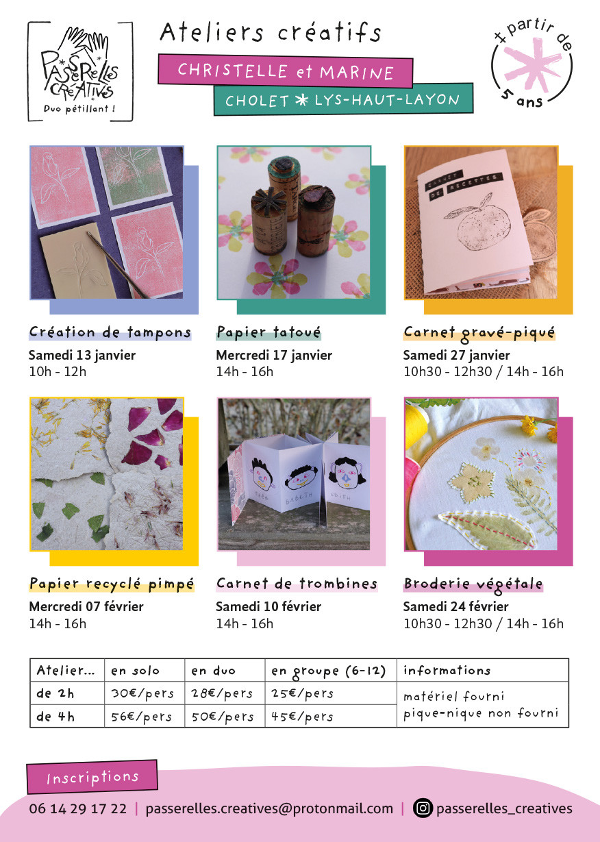 atelier créatifs cholet