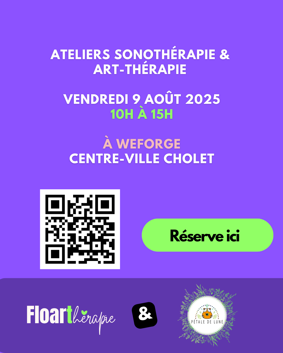 Atelier duo art-thérapie & sonothérapie