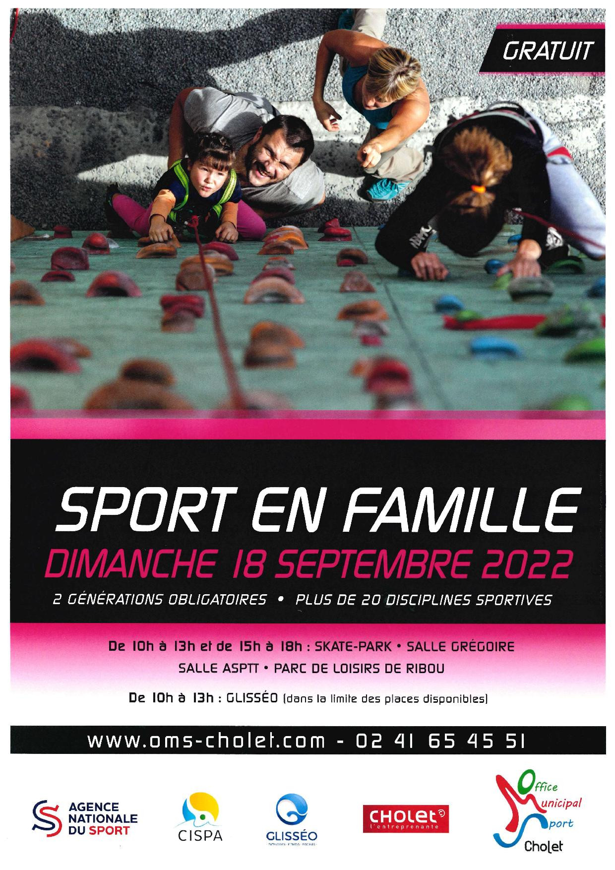 sport en famille cholet