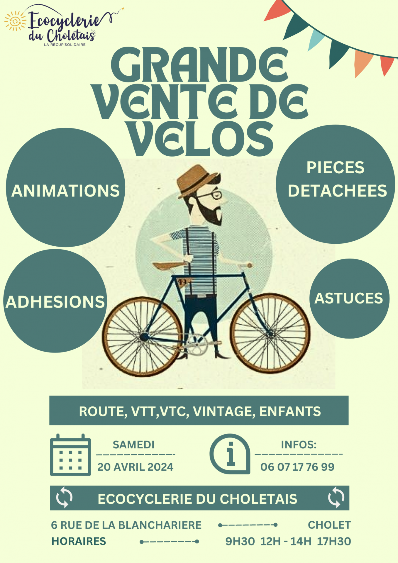 grande vente de velos écoclyclerie cholet