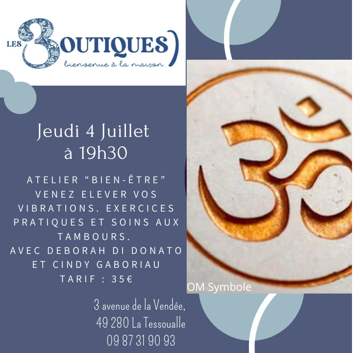 ateliers bien-être des 3 boutiques la tessoualle