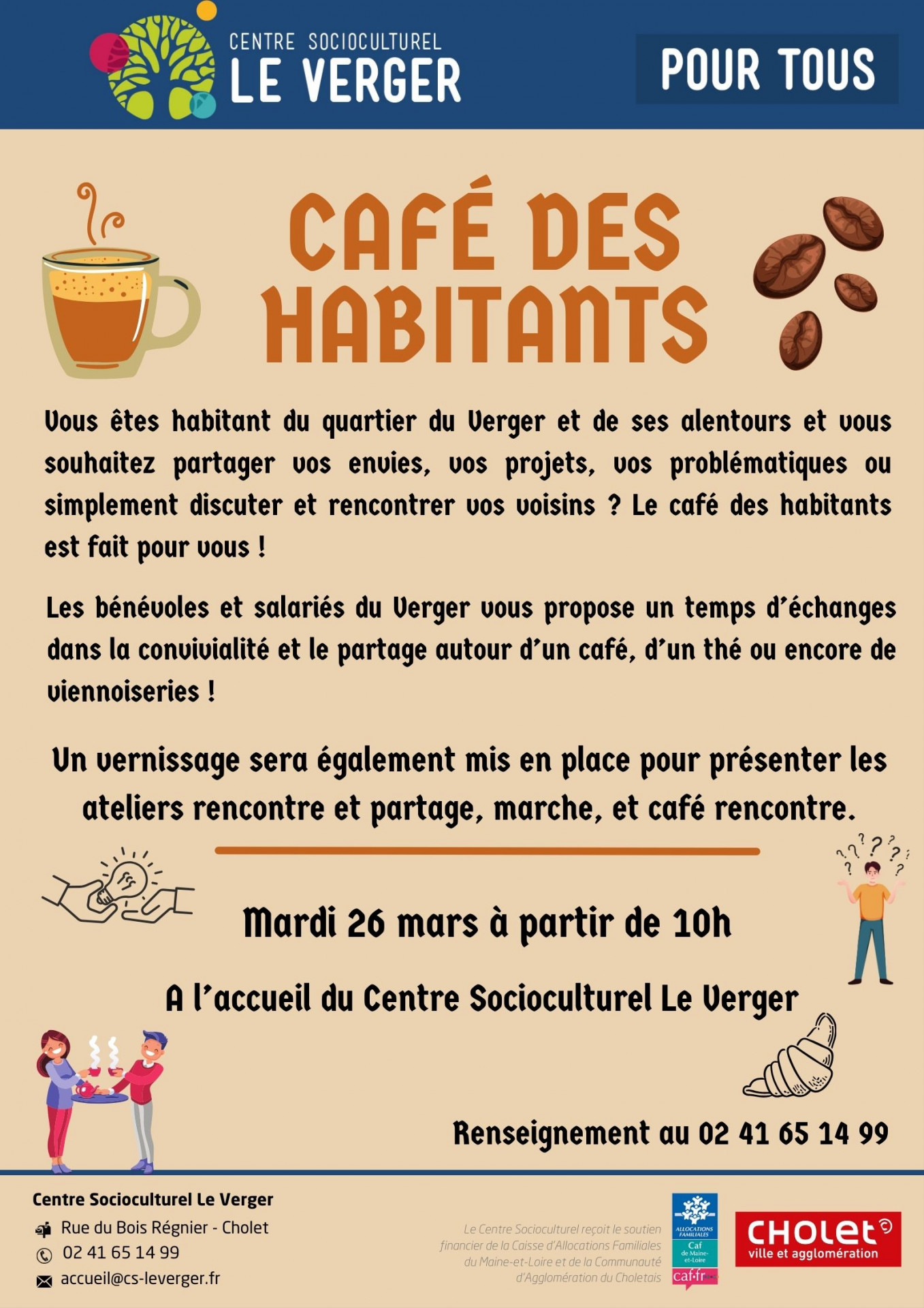 Café des habitants CS Le Verger 
