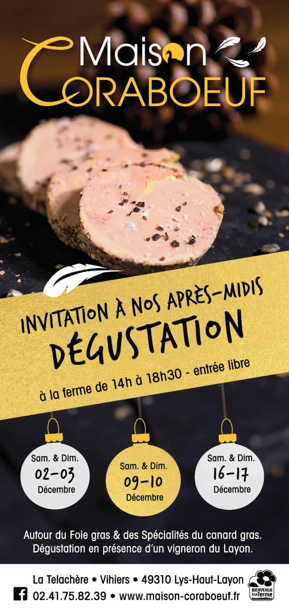 Dégustation Portes Ouvertes Foie Gras Canard Spécialités Produits Locaux Coraboeuf