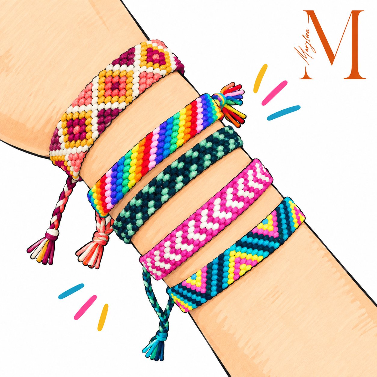Atelier Bracelets brésiliens - © HAY Maryline Atelier Bracelets brésiliens