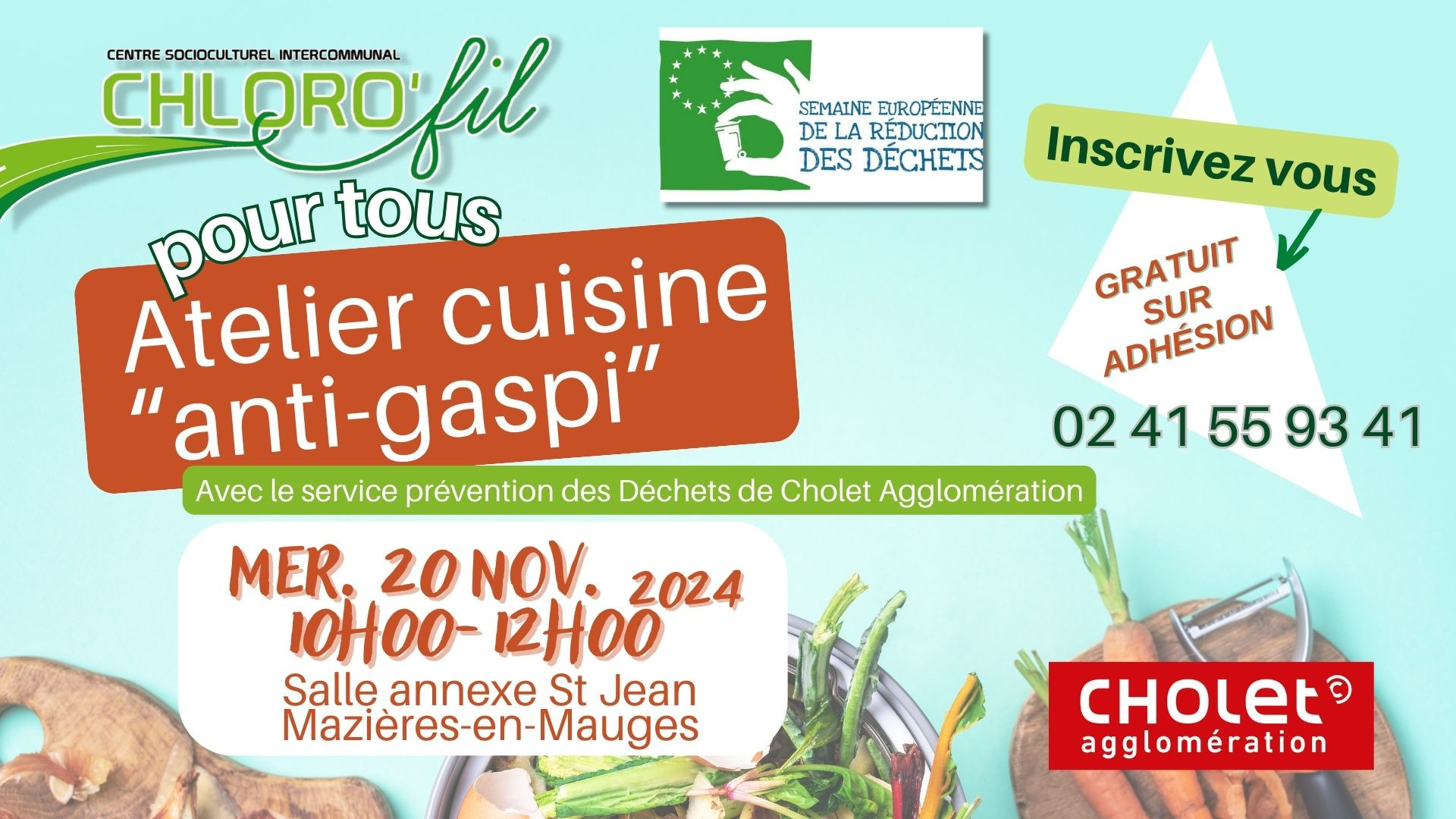 Atelier cuisine anti gaspi